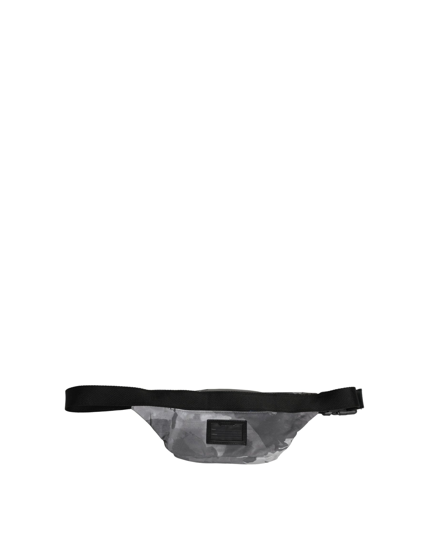 Dolce & Gabbana Black Nylon Brass Plate Camouflage Waist Fanny Pack Bag | Regal Royce