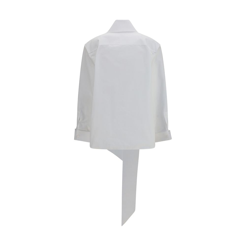 Saint Laurent White Cotton Dress Shirt | Regal Royce