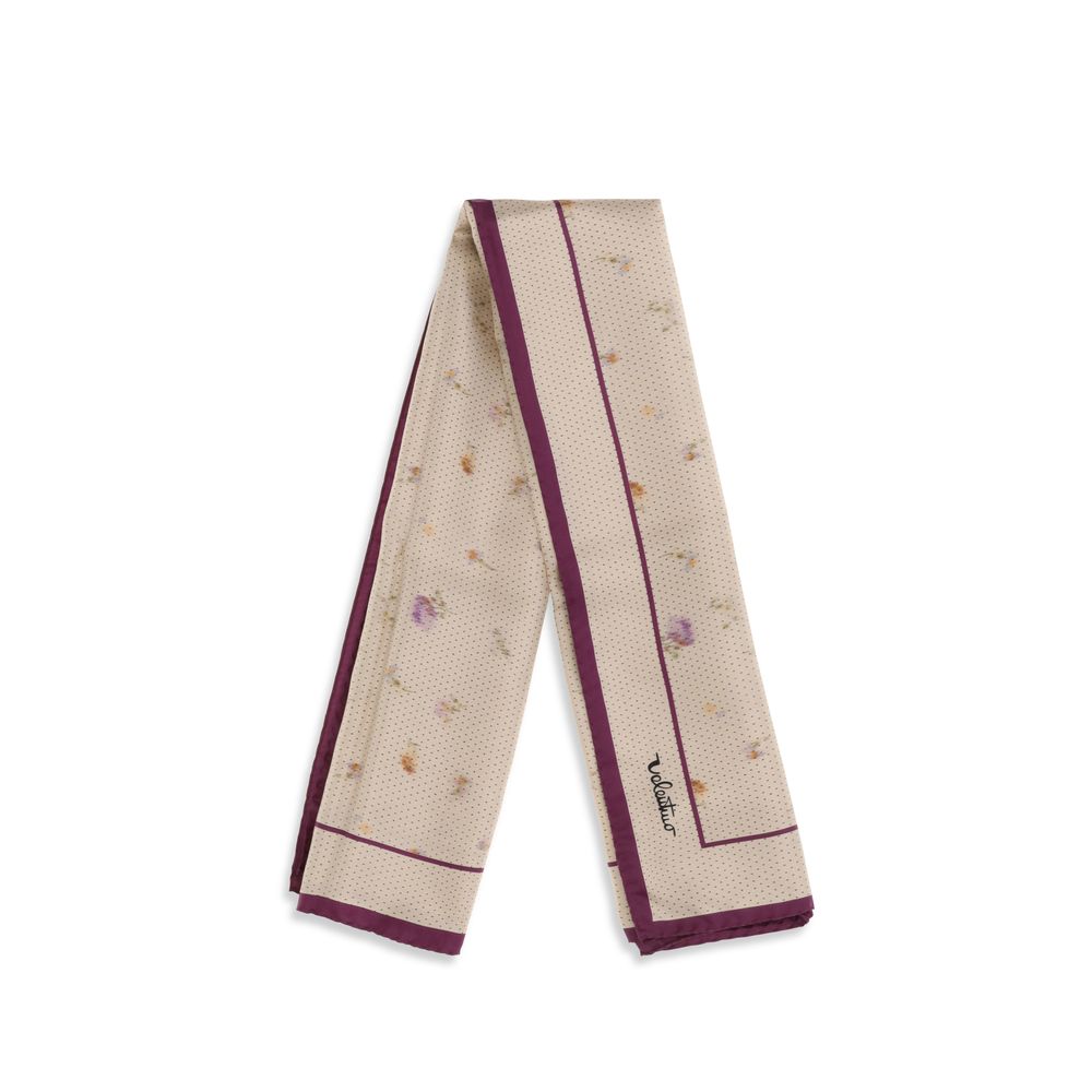 Valentino Garavani Beige Silk Scarf | Regal Royce