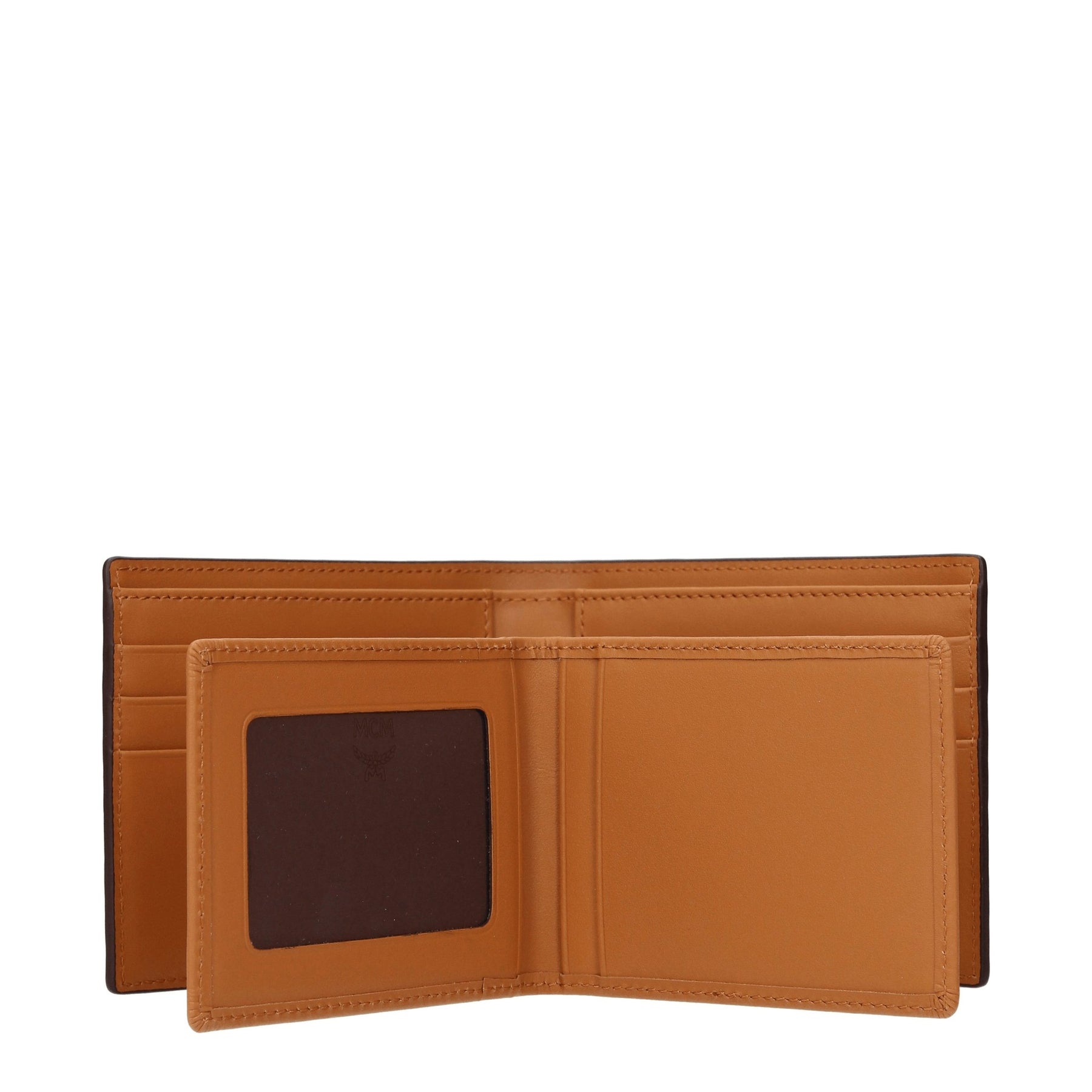 MCM Brown Fabric Wallet | Regal Royce