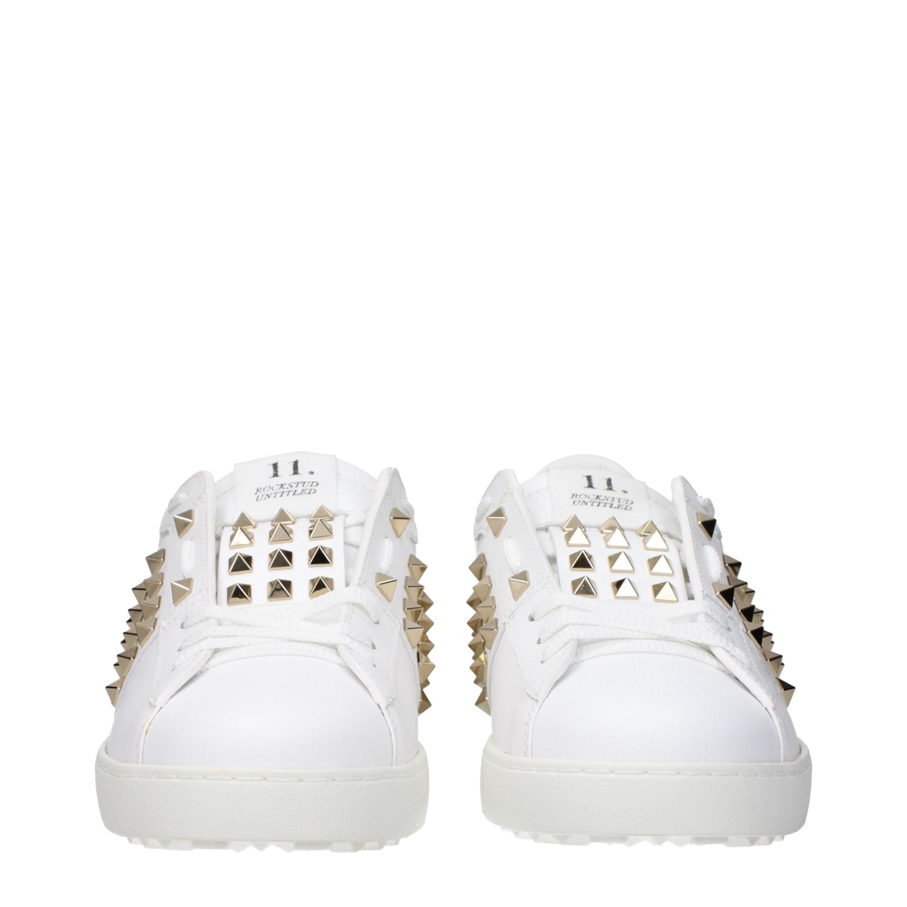 Valentino Garavani White Leather Low Top Sneakers | Regal Royce