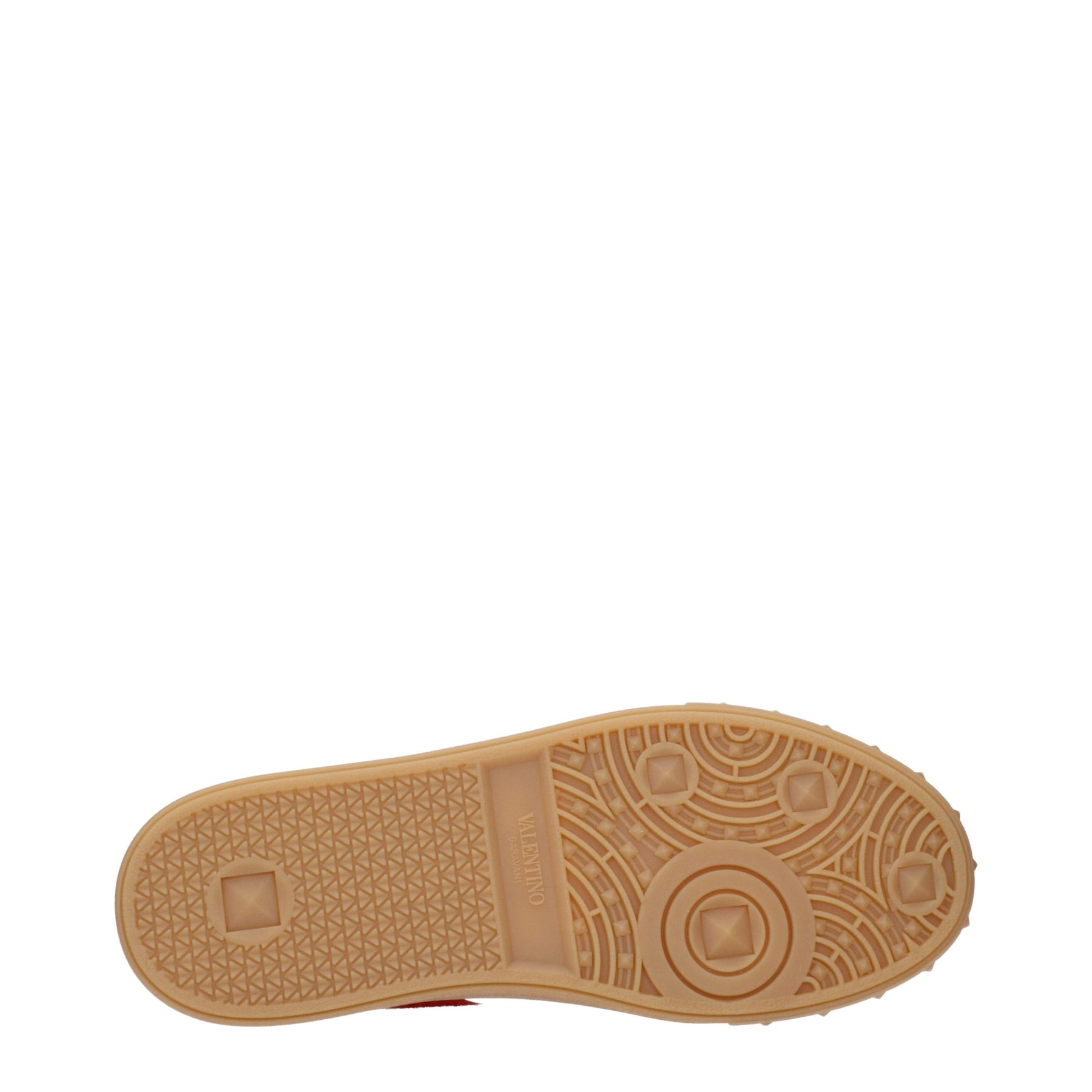 Valentino Garavani Red Leather Low Top Sneakers | Regal Royce