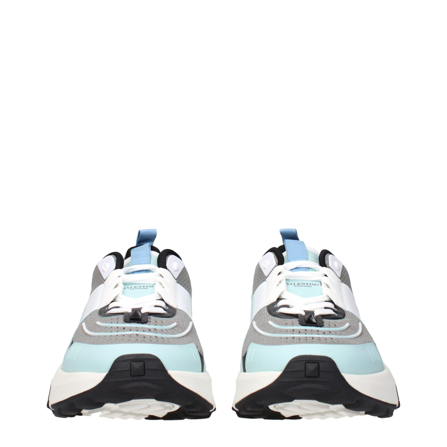 Valentino Garavani Gray Fabric Athletic Sneakers | Regal Royce