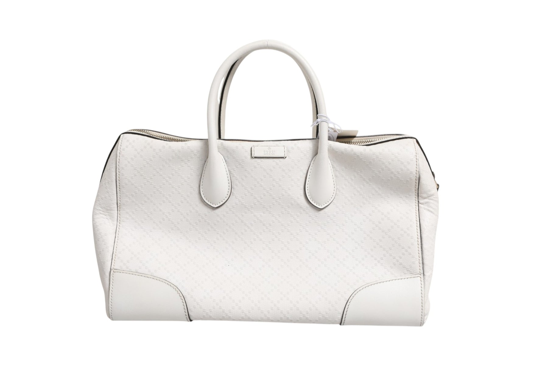 Gucci Medium Diamante Leather Boston Bag | Regal Royce