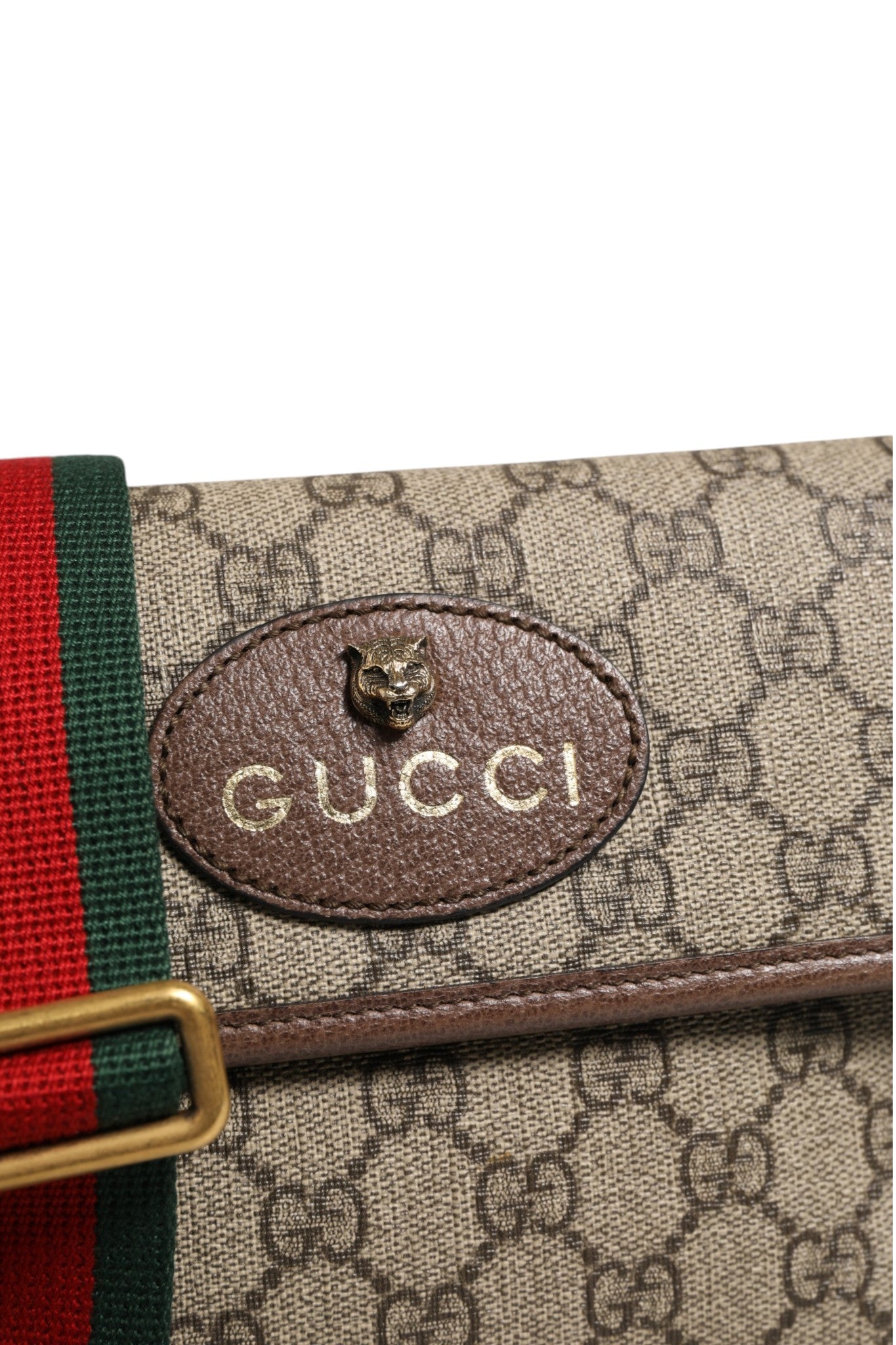 Gucci Supreme Monogram Neo Vintage Web Belt Bag | Regal Royce