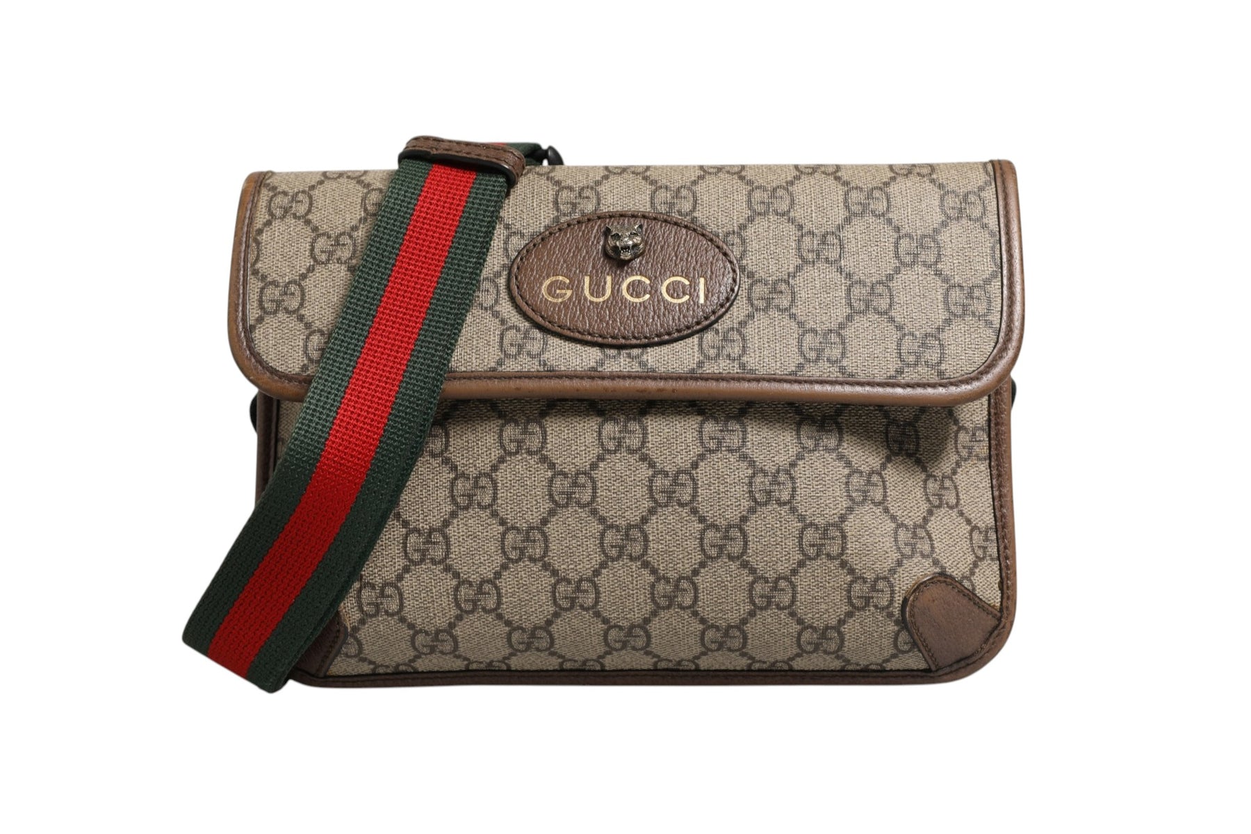 Gucci Supreme Neo Vintage Web Belt Crossbody Bag | Regal Royce