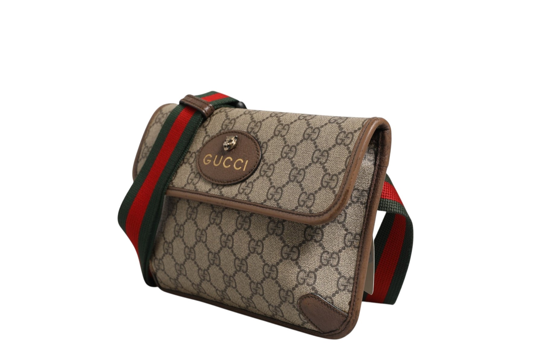 Gucci Supreme Neo Vintage Web Belt Crossbody Bag | Regal Royce