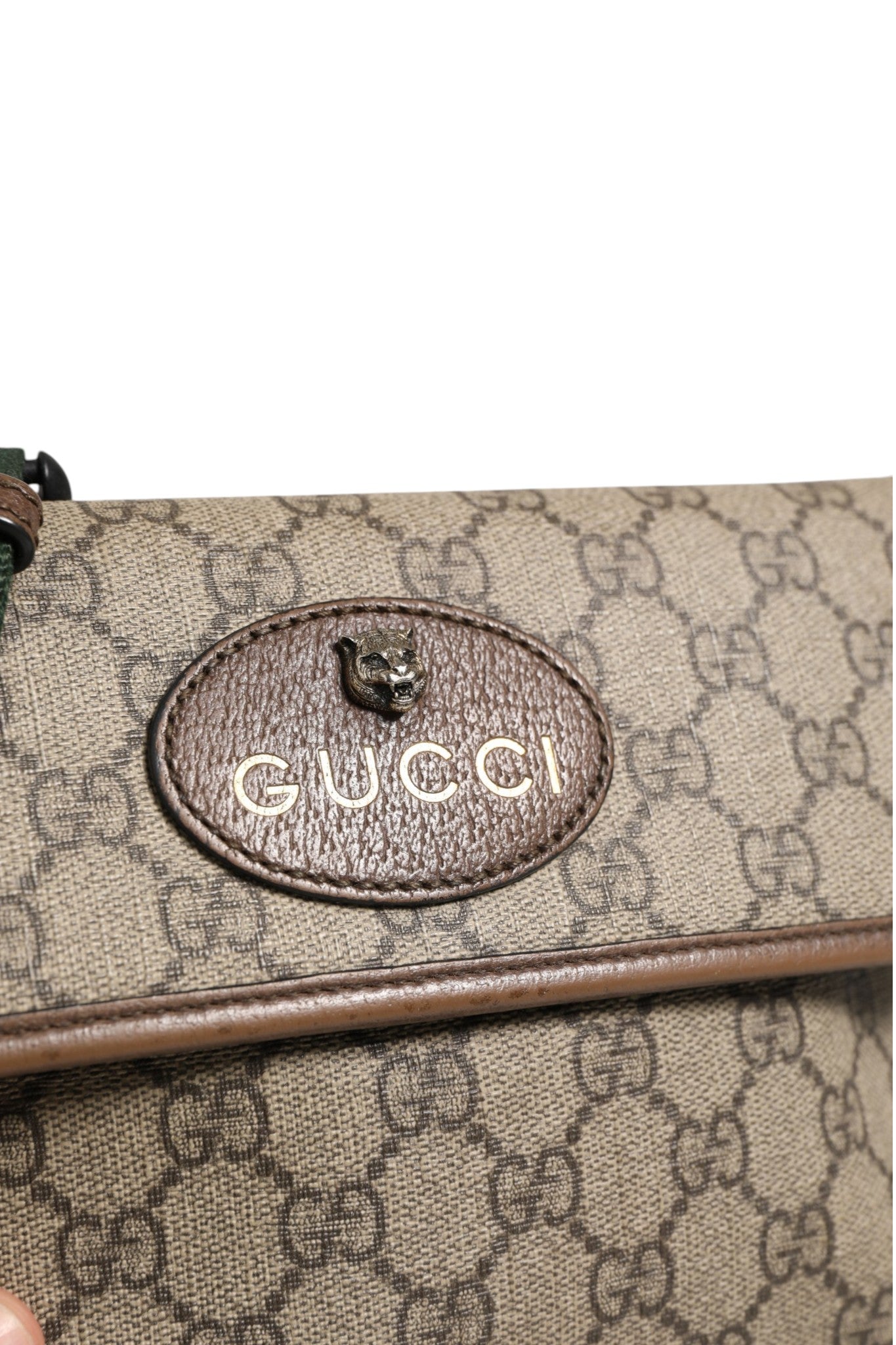 Gucci Supreme Neo Vintage Web Belt Crossbody Bag | Regal Royce