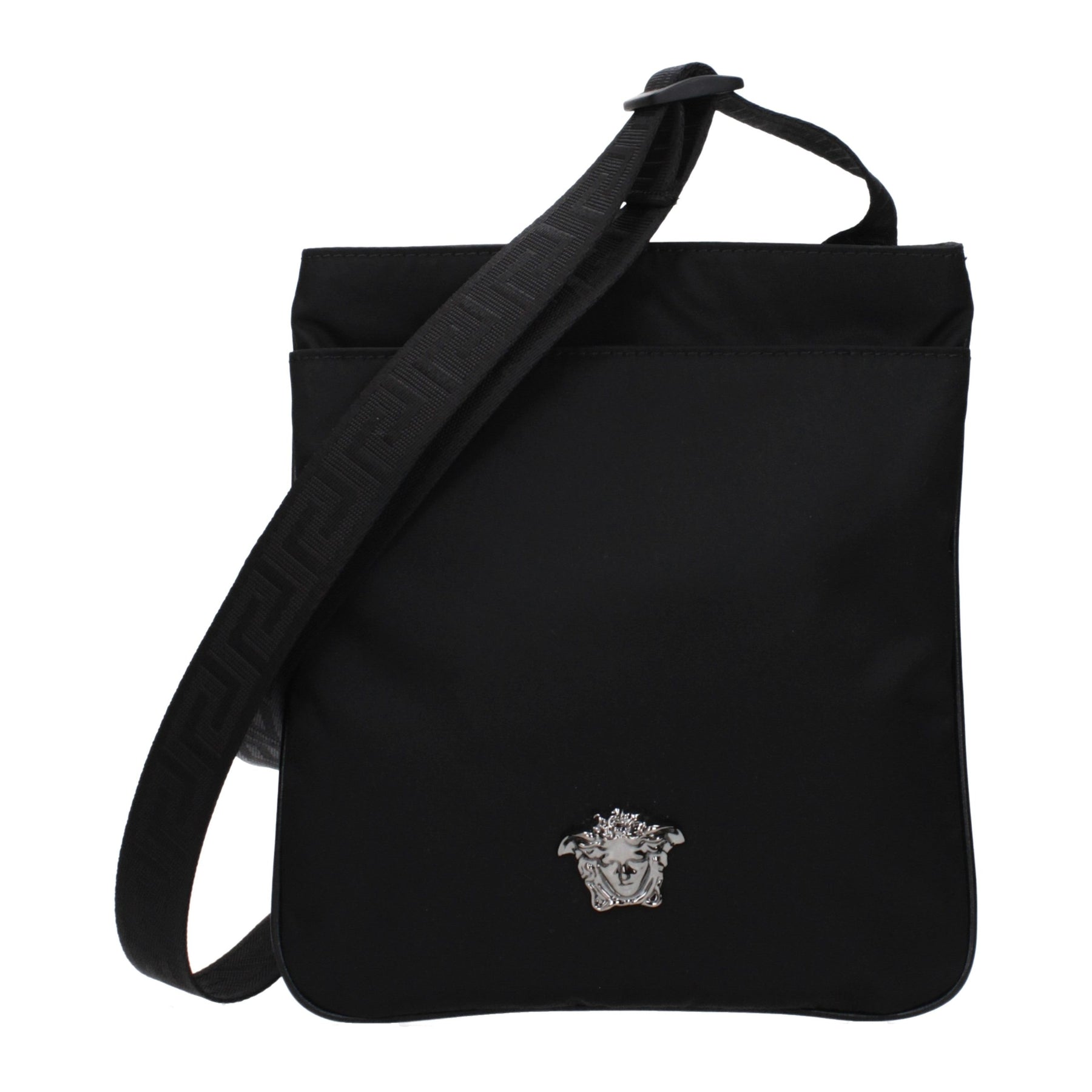 Versace Black Nylon Crossbody Bag | Regal Royce