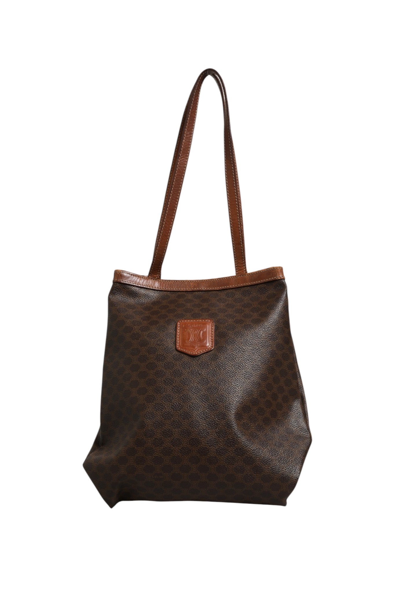 Celine Macadam Canvas Shoulder Tote Bag | Regal Royce