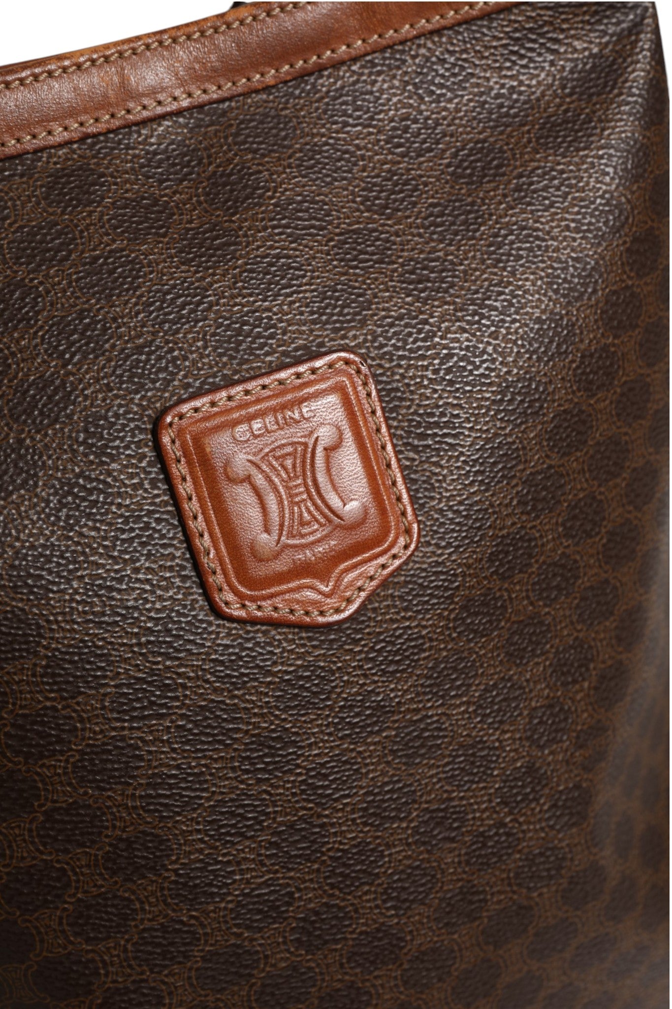 Celine Macadam Canvas Shoulder Tote Bag | Regal Royce
