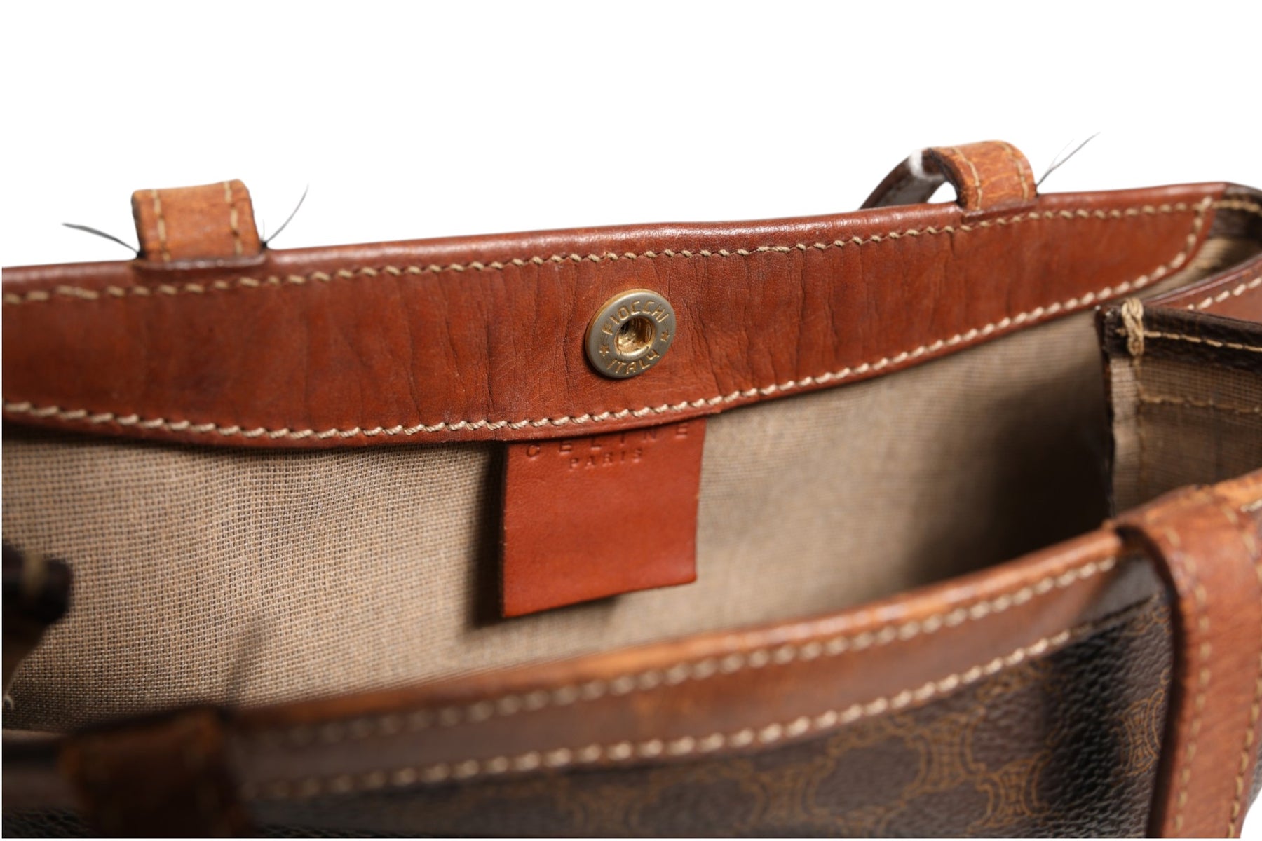 Celine Macadam Canvas Shoulder Tote Bag | Regal Royce