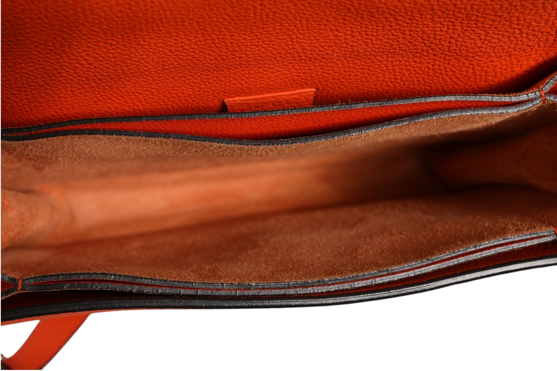 Gucci Jackie Soft Flap Shoulder Bag Leather Orange | Regal Royce