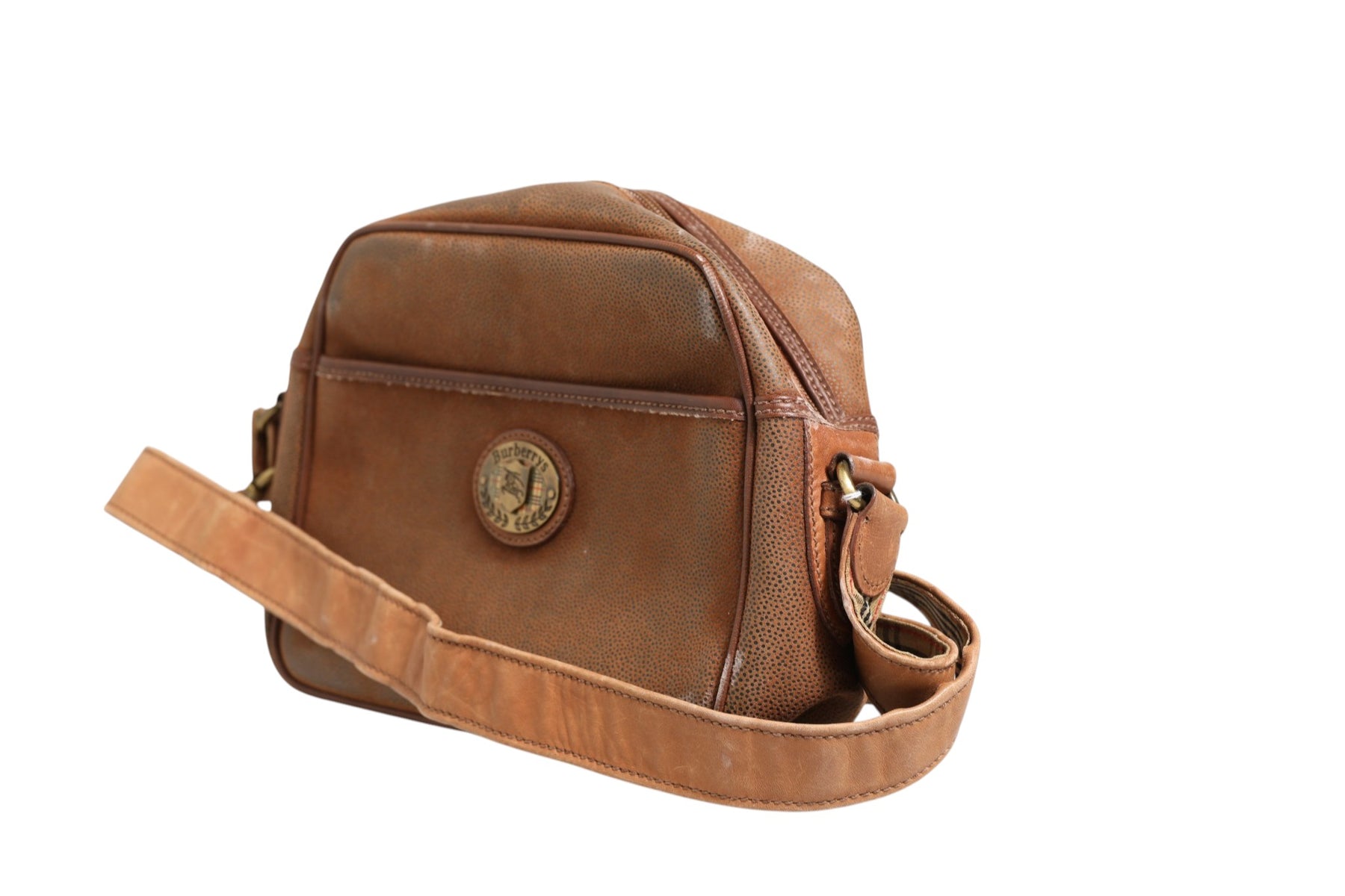 Burberry Brown and Gold Crossbody Bag | Regal Royce