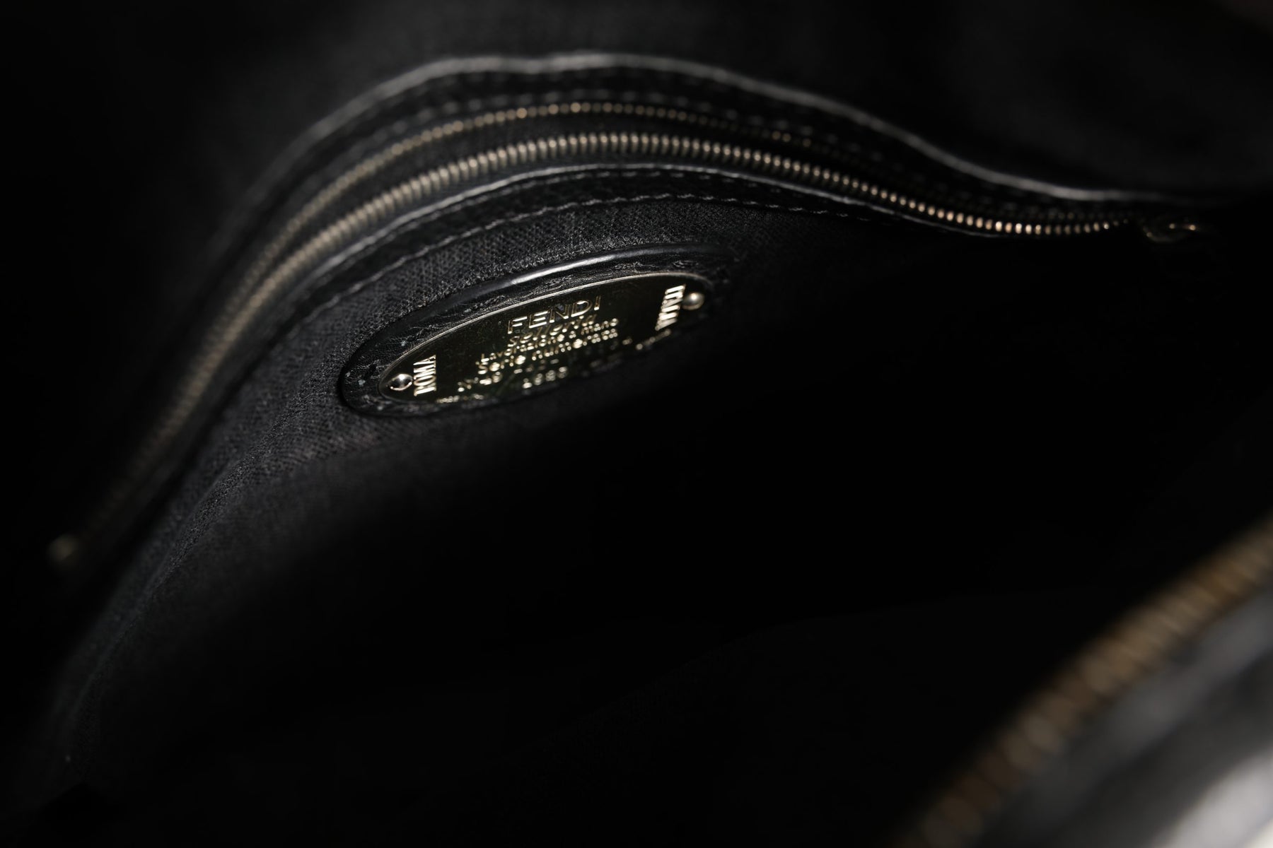 Fendi Selleria Leather Messenger Crossbody Bag | Regal Royce