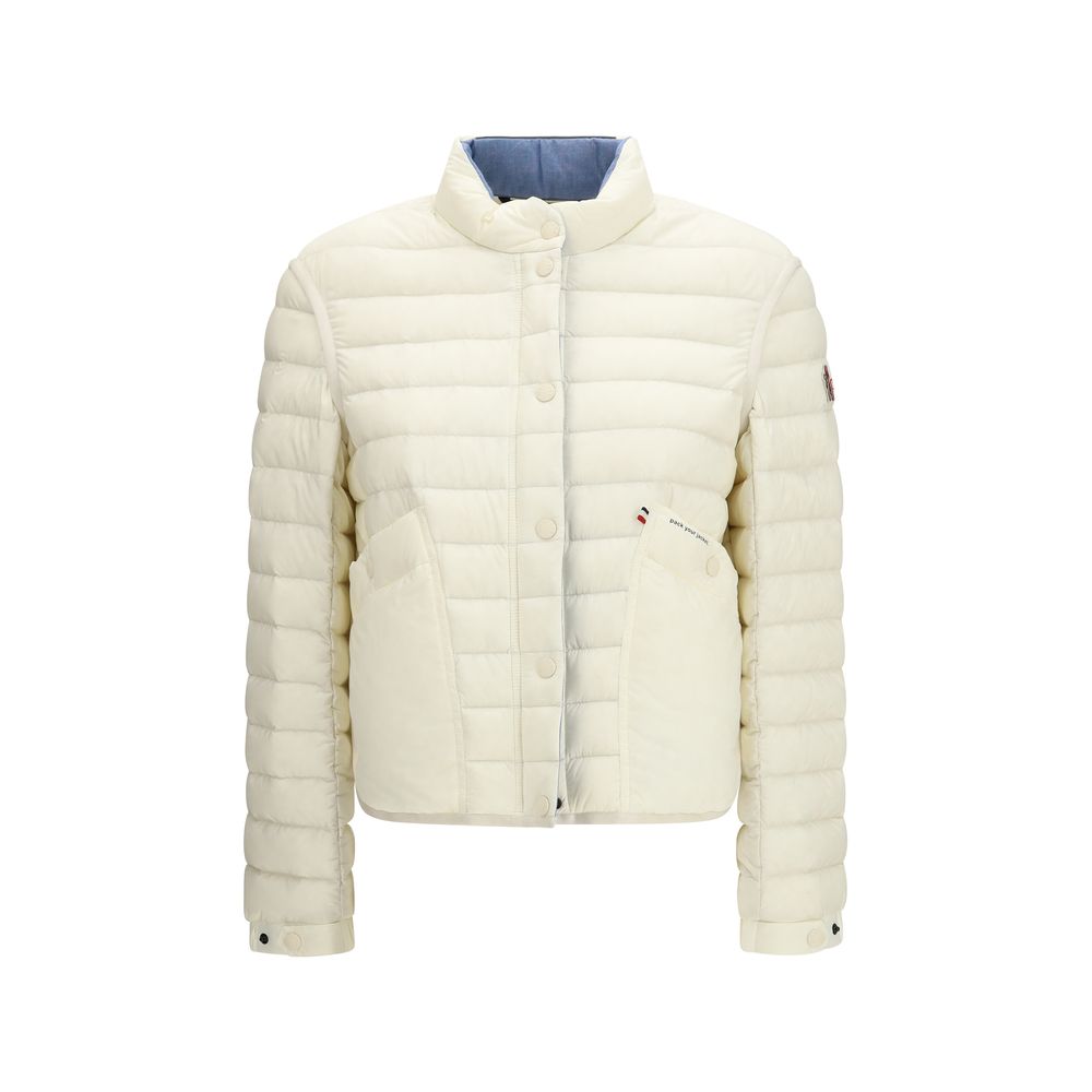 Moncler Grenoble White Polyamide Coat | Regal Royce