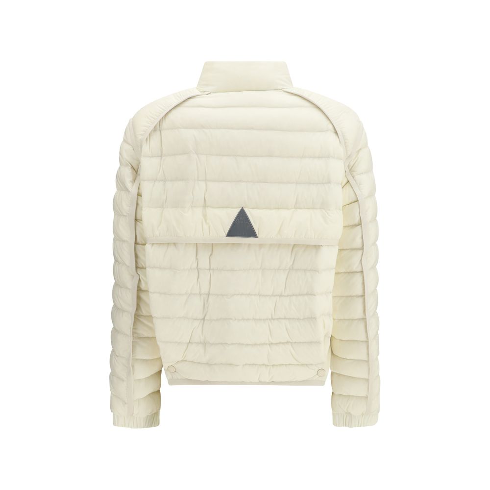 Moncler Grenoble White Polyamide Coat | Regal Royce
