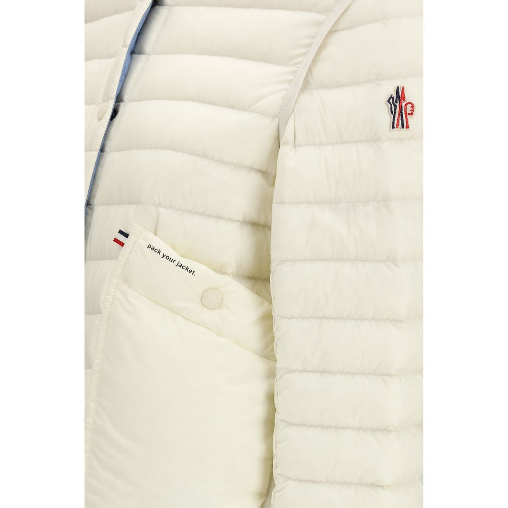 Moncler Grenoble White Polyamide Coat | Regal Royce