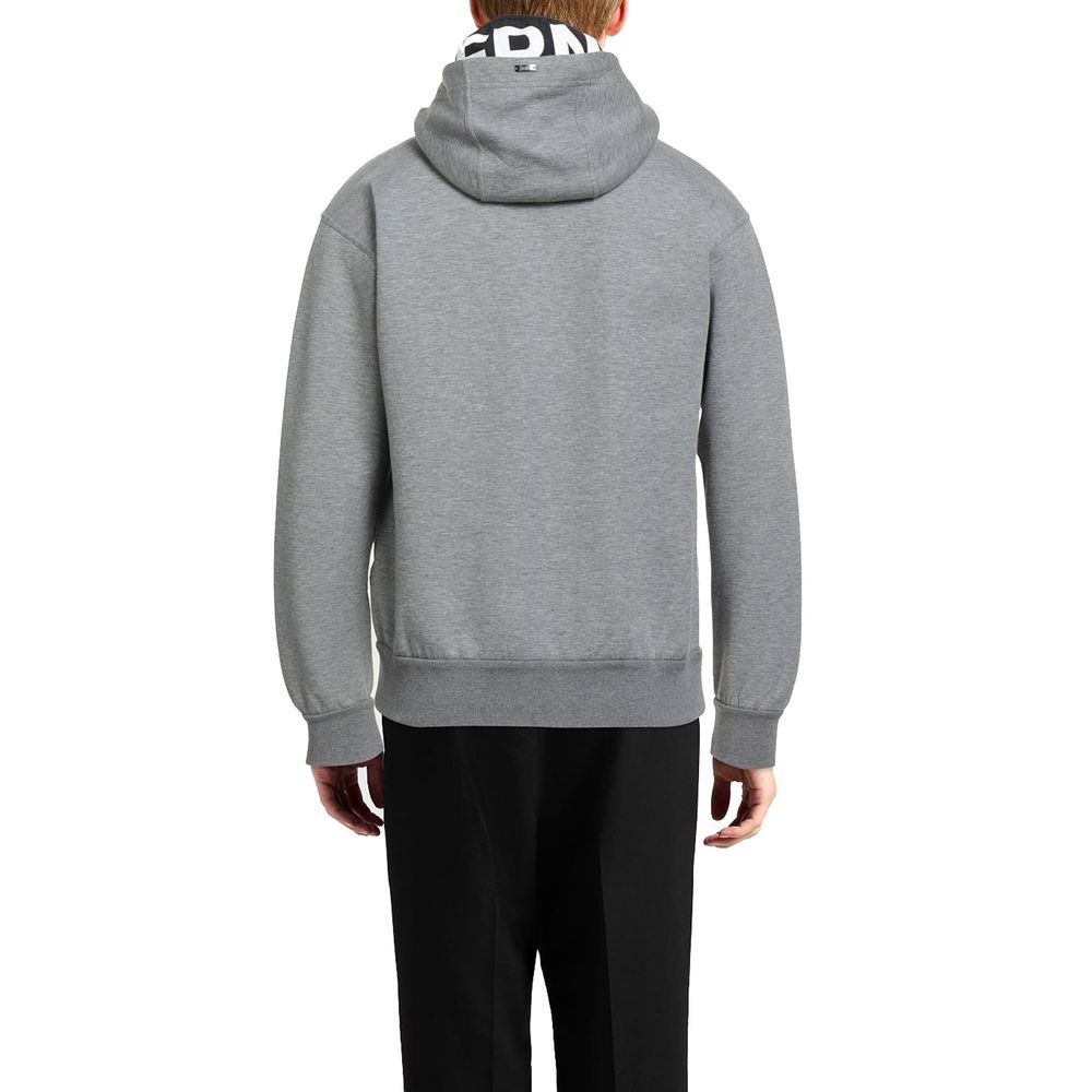 Herno Gray Cotton Sweatshirt | Regal Royce