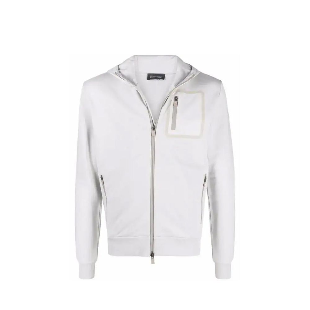 Herno Gray Cotton Sweatshirt | Regal Royce