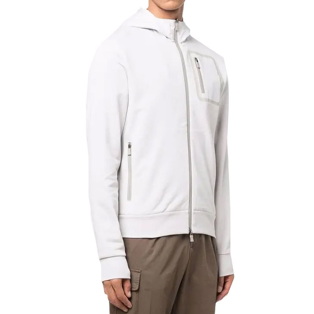 Herno Gray Cotton Sweatshirt | Regal Royce