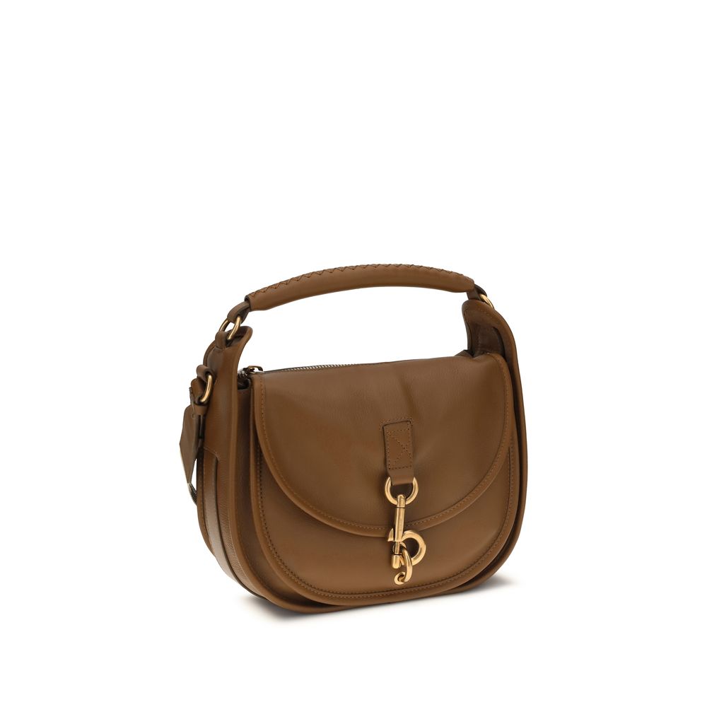 Burberry Brown Calf Leather Bos Taurus Shoulder Bag | Regal Royce
