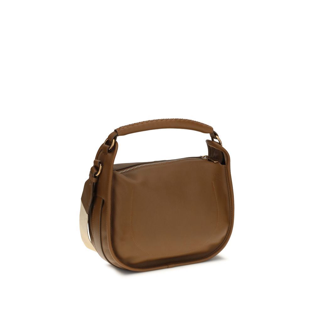 Burberry Brown Calf Leather Bos Taurus Shoulder Bag | Regal Royce