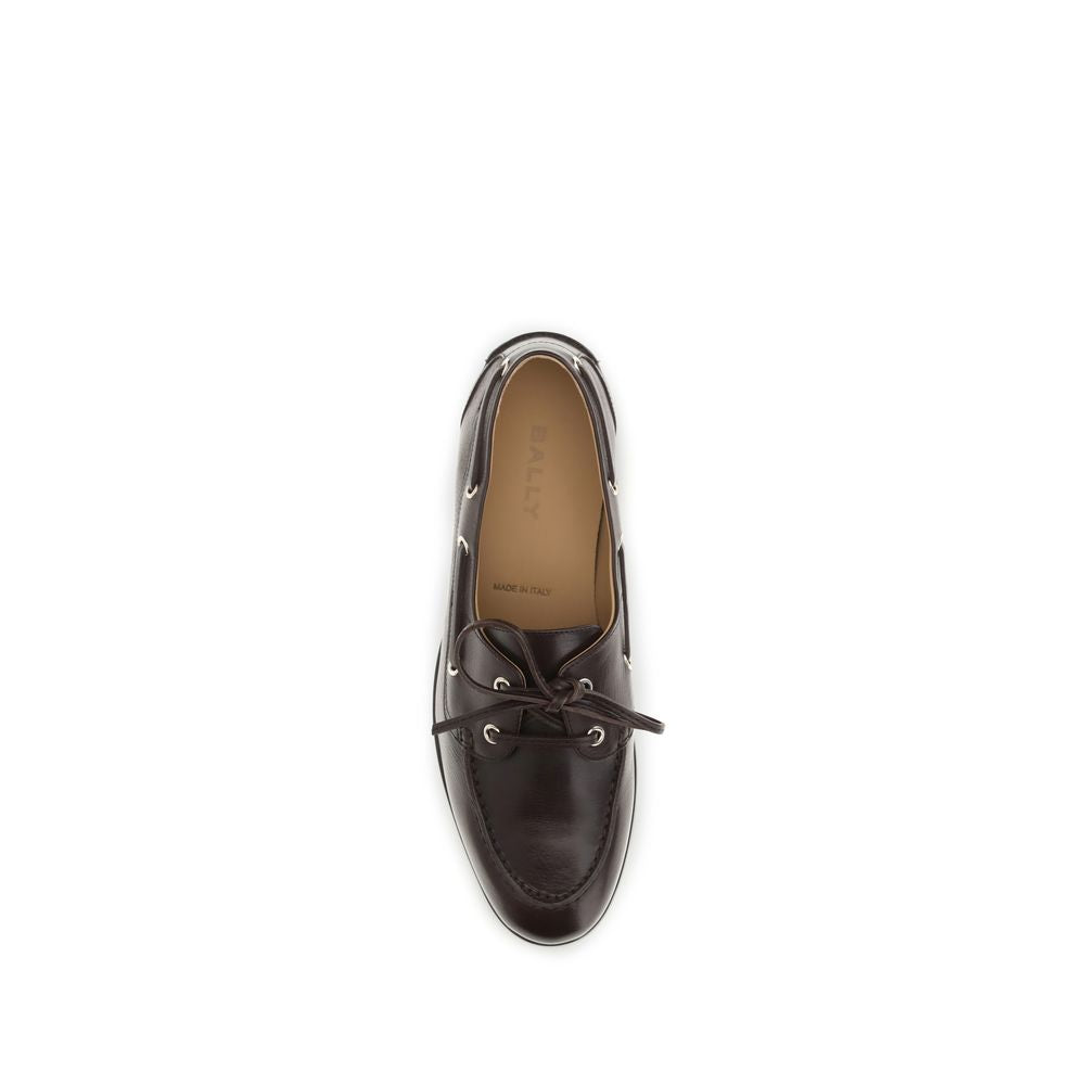 Bally Brown Calf Leather Bos Taurus Slip-On Loafers | Regal Royce