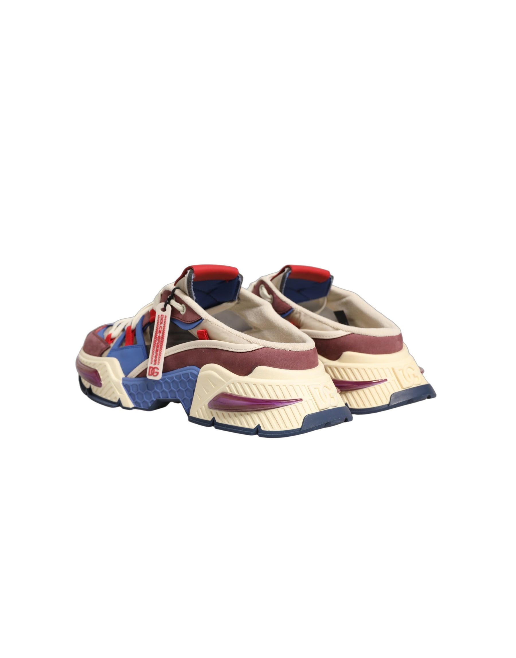 Dolce & Gabbana Multicolor Low Top Airmaster Men Sneakers Shoes | Regal Royce