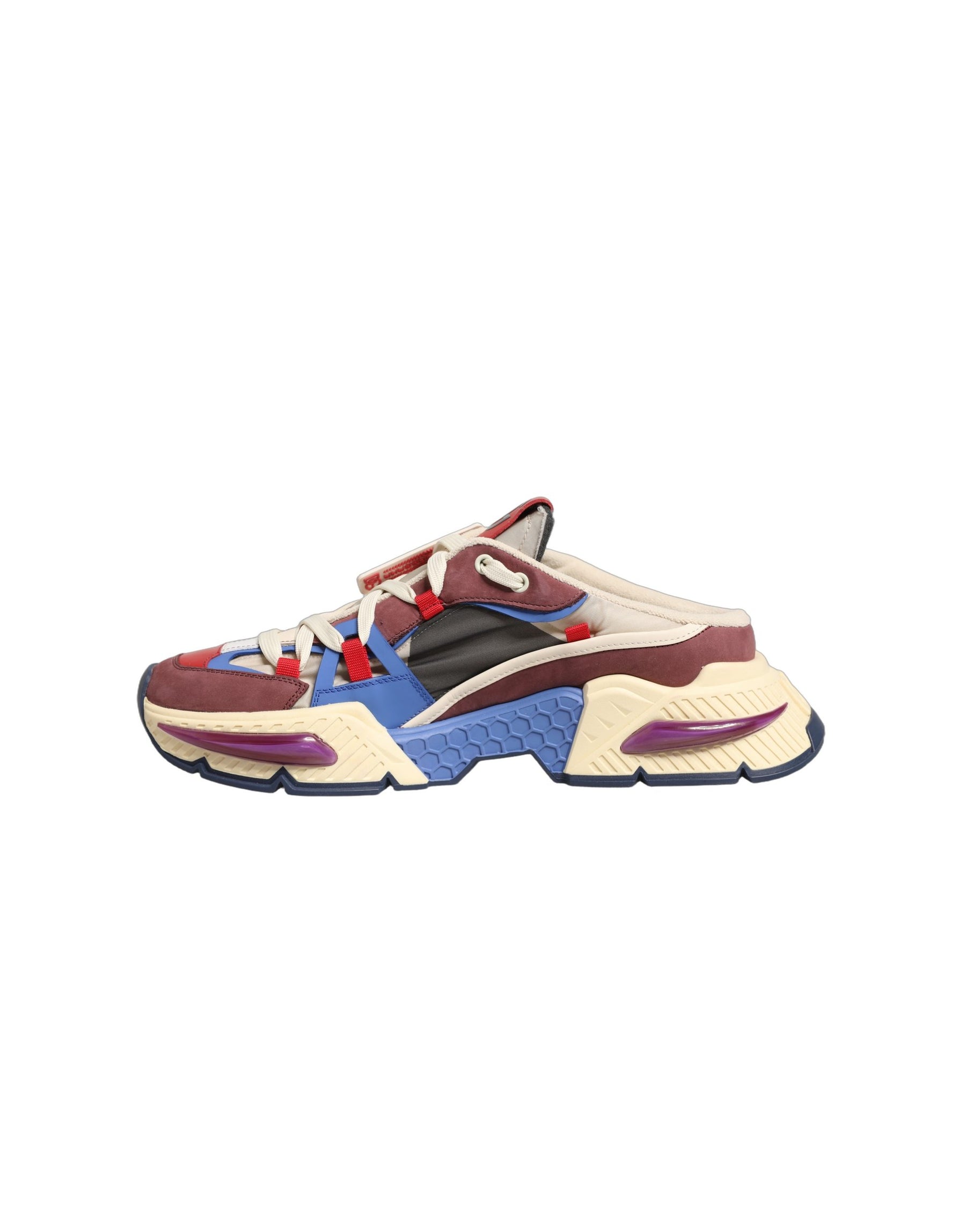 Dolce & Gabbana Multicolor Low Top Airmaster Men Sneakers Shoes | Regal Royce