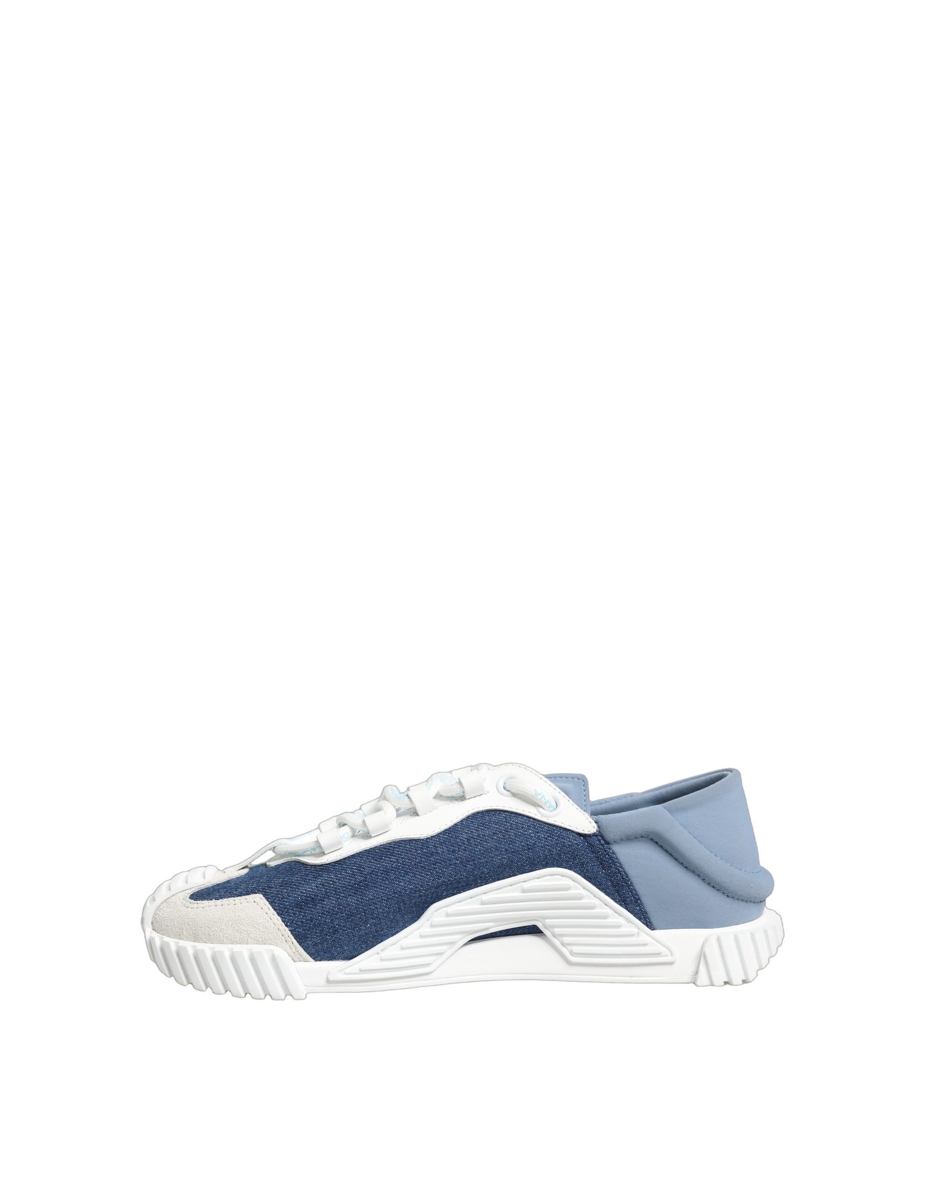 Dolce & Gabbana Blue White Low Top NS1 Sneakers Shoes | Regal Royce