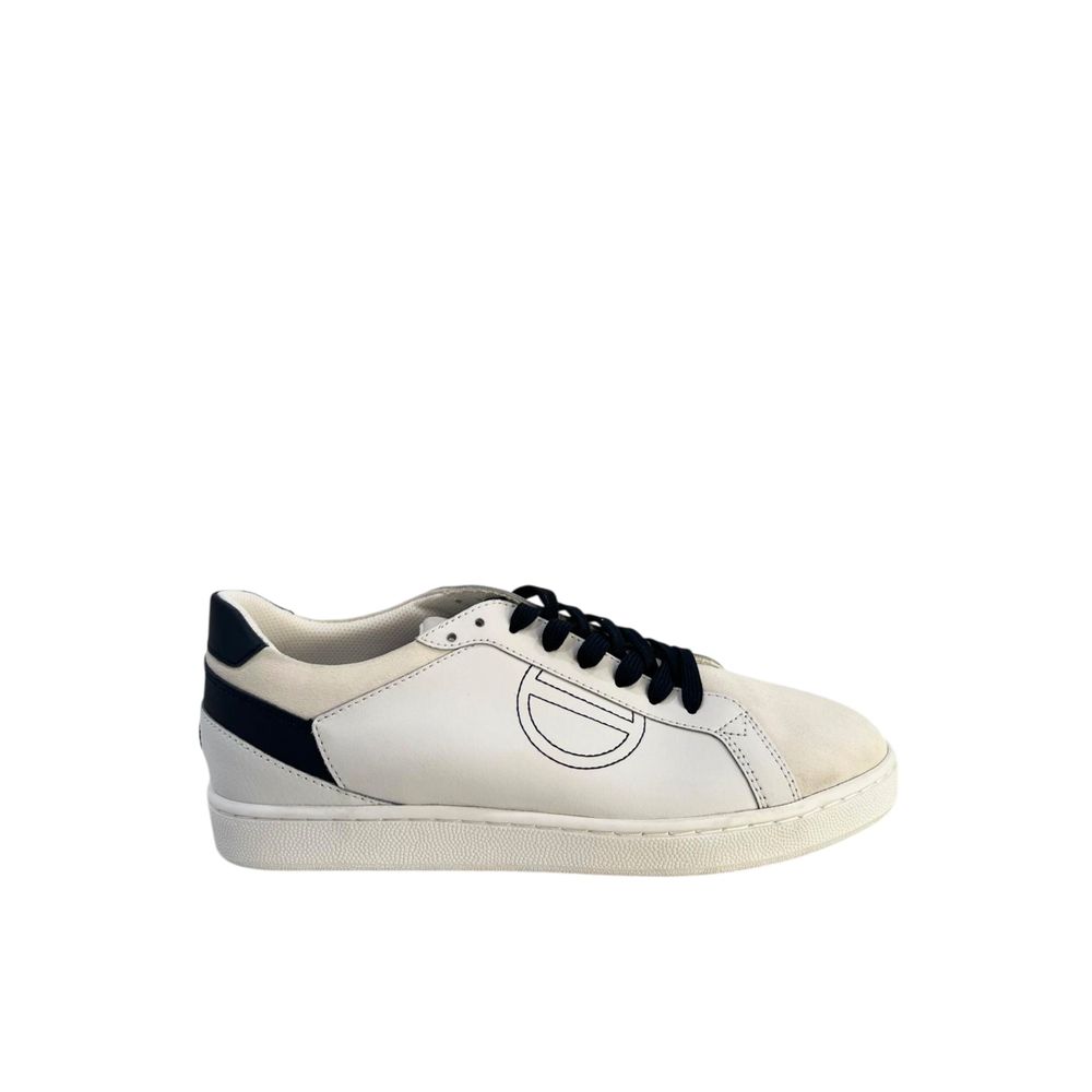 Borbonese White Leather Men Sneaker | Regal Royce