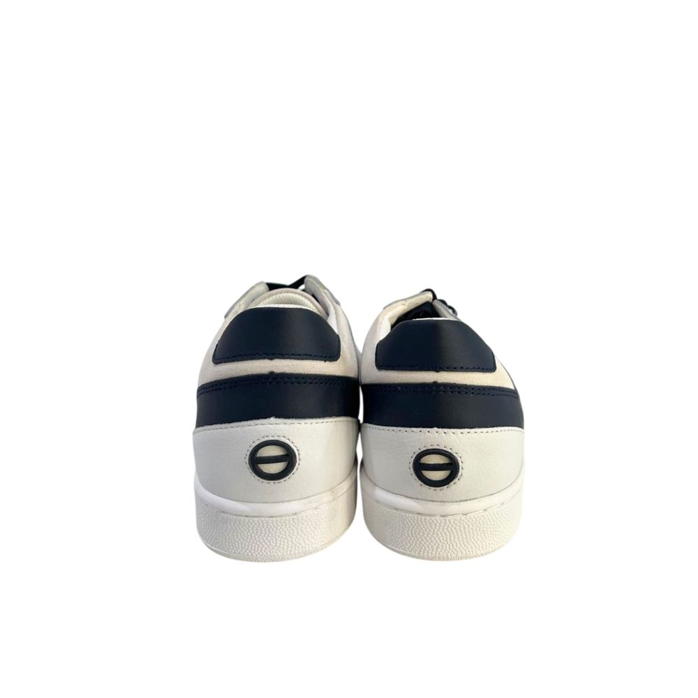 Borbonese White Leather Men Sneaker | Regal Royce