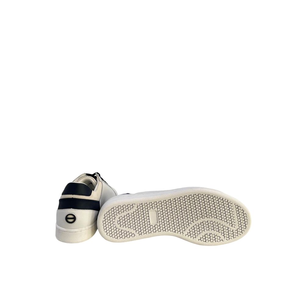 Borbonese White Leather Men Sneaker | Regal Royce