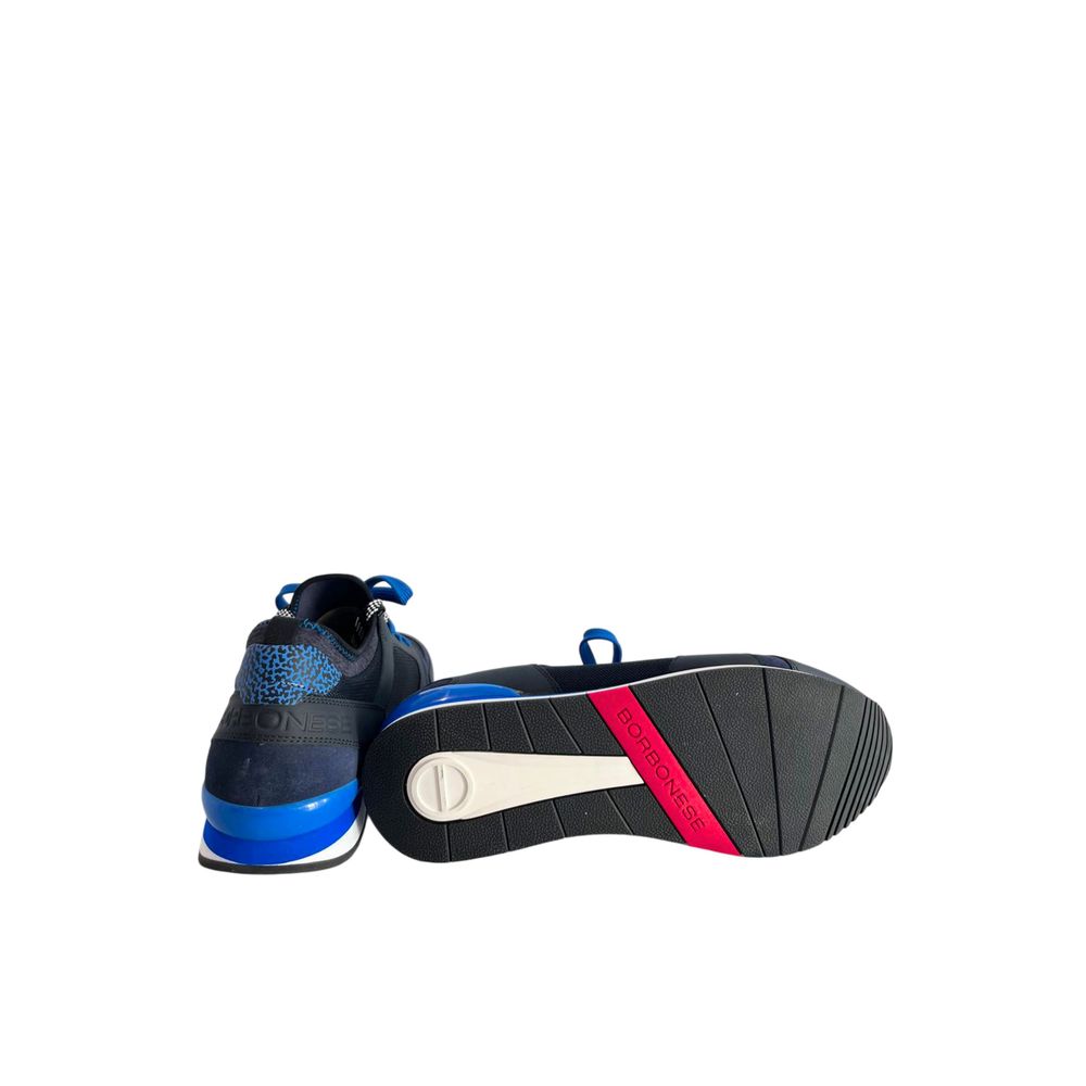 Borbonese Blue Rubber Men Sneaker | Regal Royce