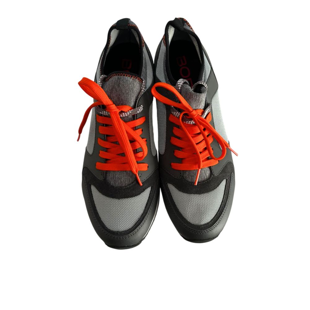Borbonese Orange Rubber Men Sneakers | Regal Royce