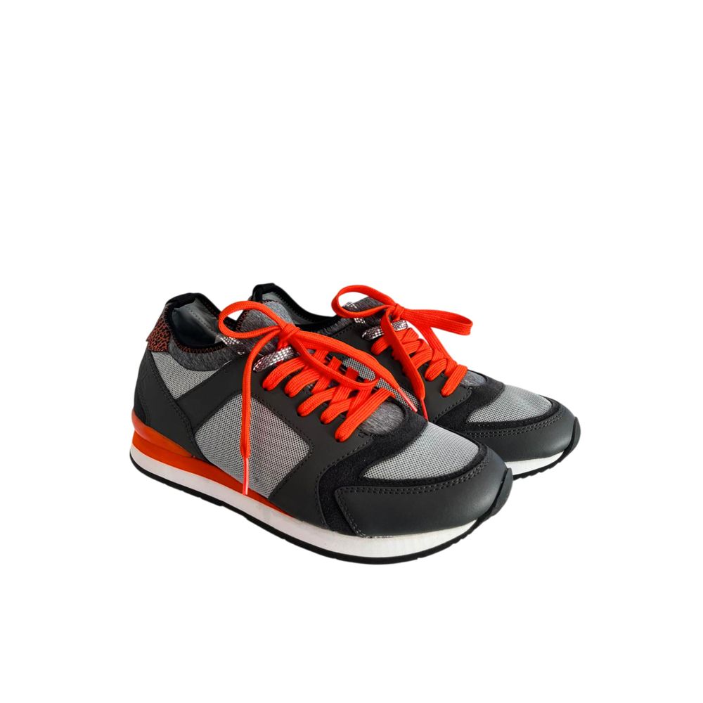Borbonese Orange Rubber Men Sneakers | Regal Royce