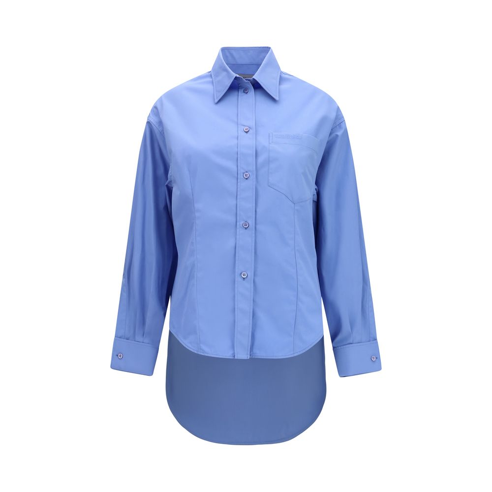 Balenciaga Blue Cotton Shirt | Regal Royce