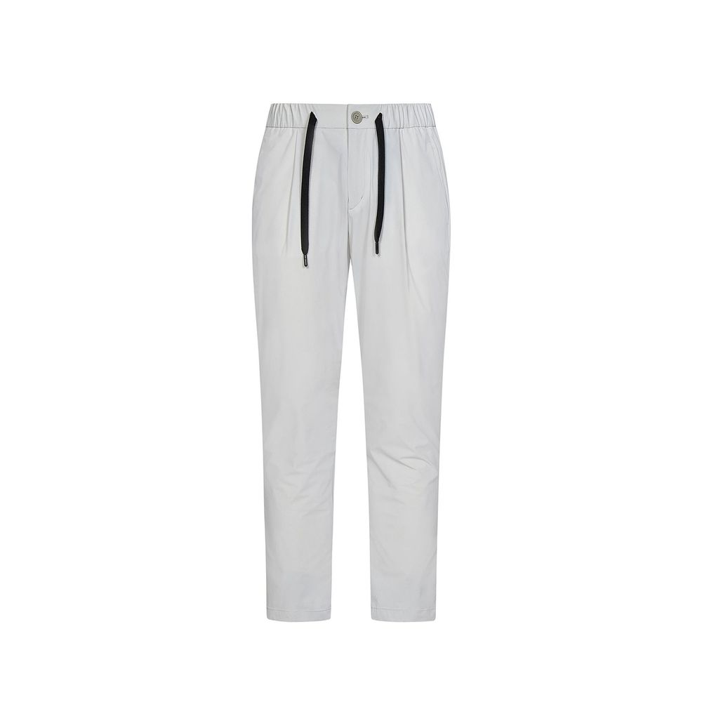Herno Gray Elastane Casual Pants | Regal Royce