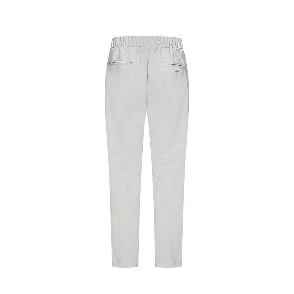 Herno Gray Elastane Casual Pants | Regal Royce
