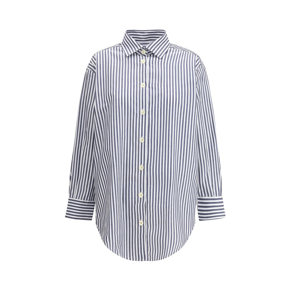 Deperlu Blue Cotton Shirt | Regal Royce