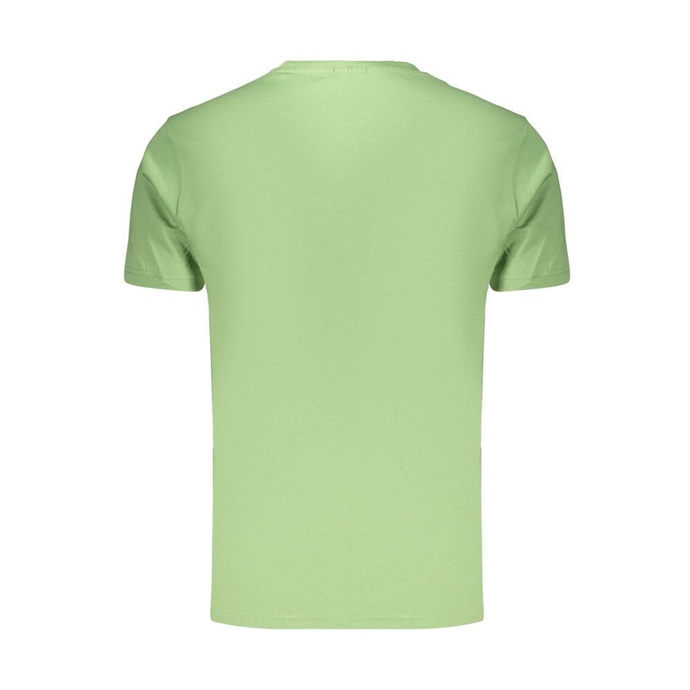 Coveri Moving Verde Cotton Men's T-Shirt | Regal Royce
