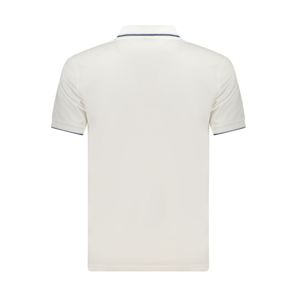 Coveri Moving Bianco Cotton Men Polo | Regal Royce