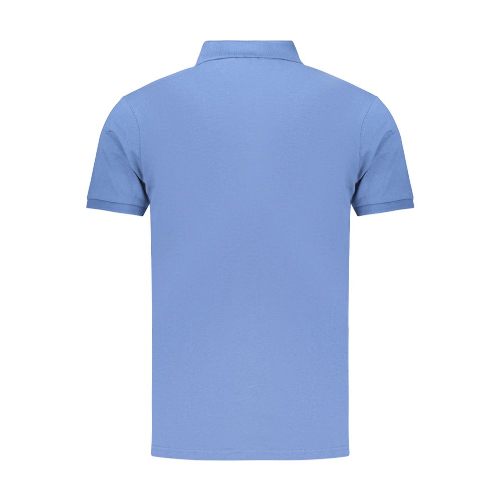 Coveri Moving Blue Cotton Men's Polo Shirt | Regal Royce