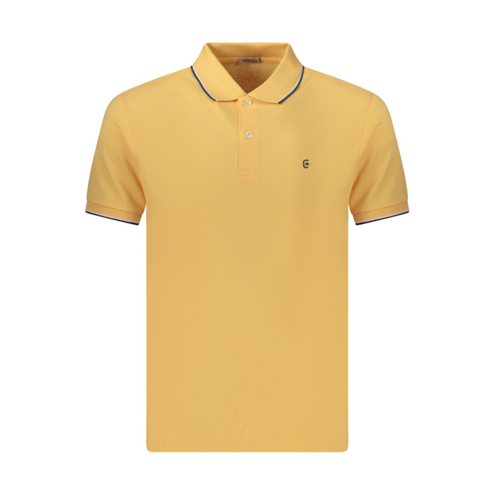 Coveri Moving Orange Cotton Men's Polo Shirt | Regal Royce
