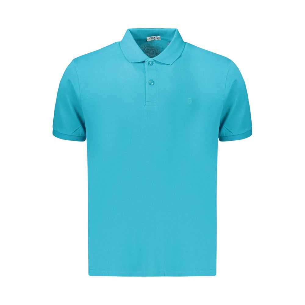 Coveri Moving Azzurro Cotton Men Polo | Regal Royce