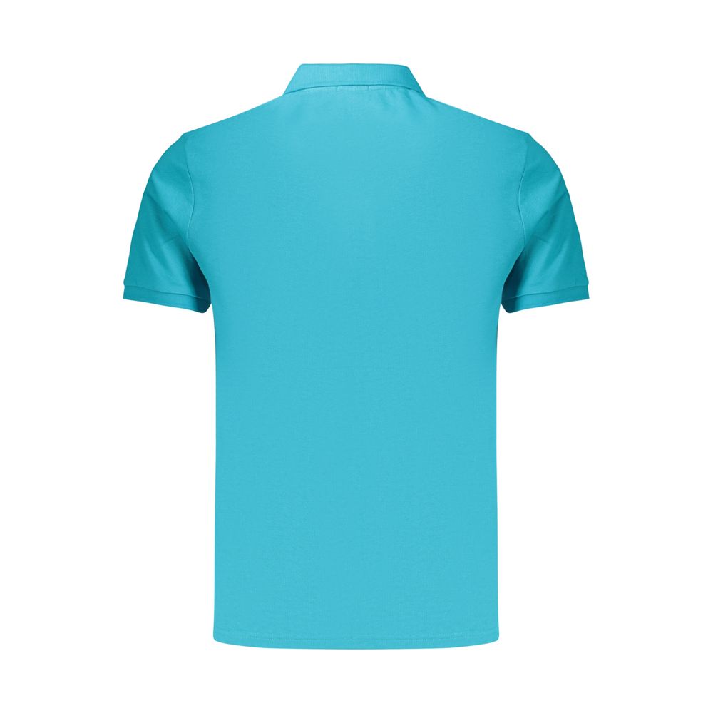 Coveri Moving Azzurro Cotton Men Polo | Regal Royce