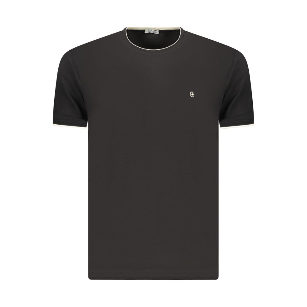 Coveri Moving Black Cotton Men's T-Shirt | Regal Royce