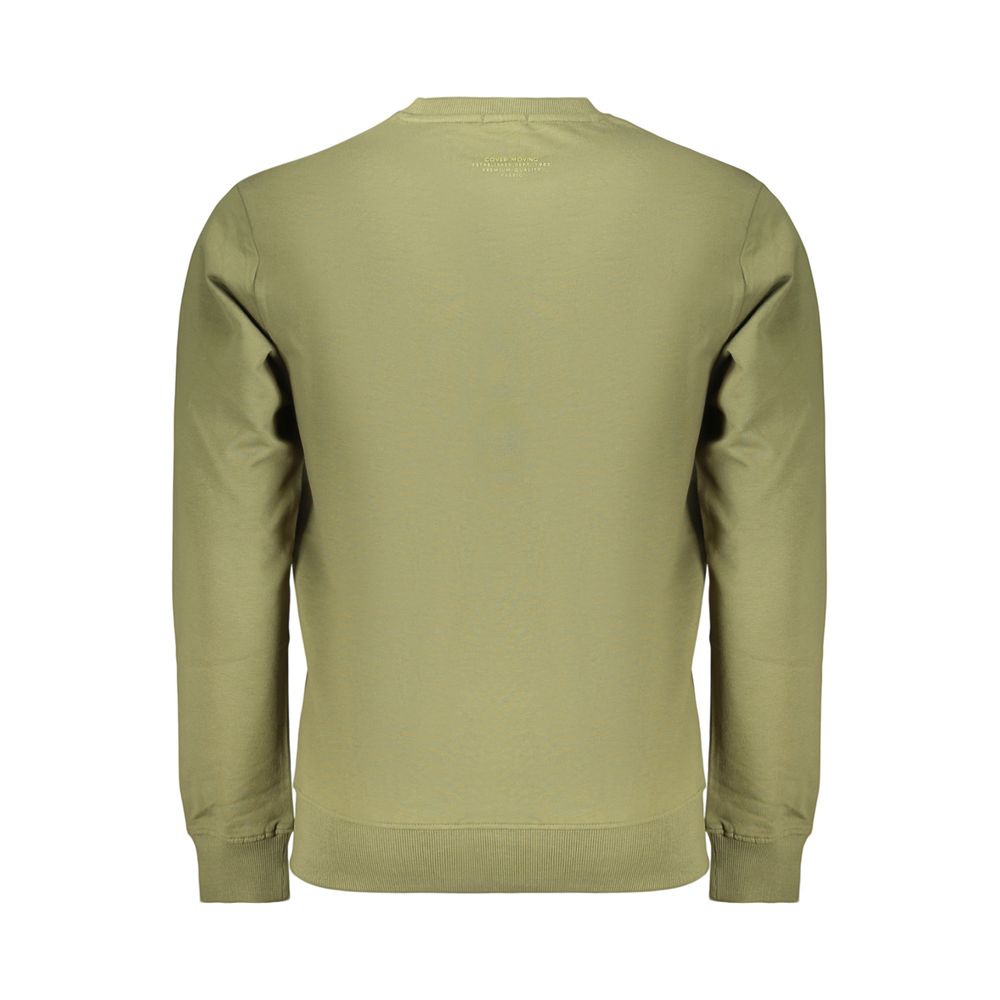 Coveri Moving Verde Cotton Men's Sweatshirt | Regal Royce