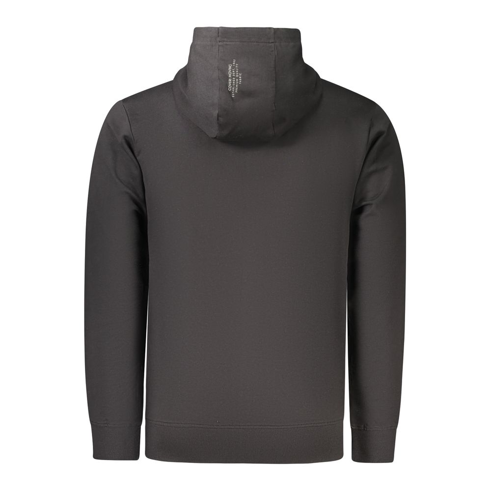 Coveri Moving Black Cotton Mens Sweatshirt | Regal Royce